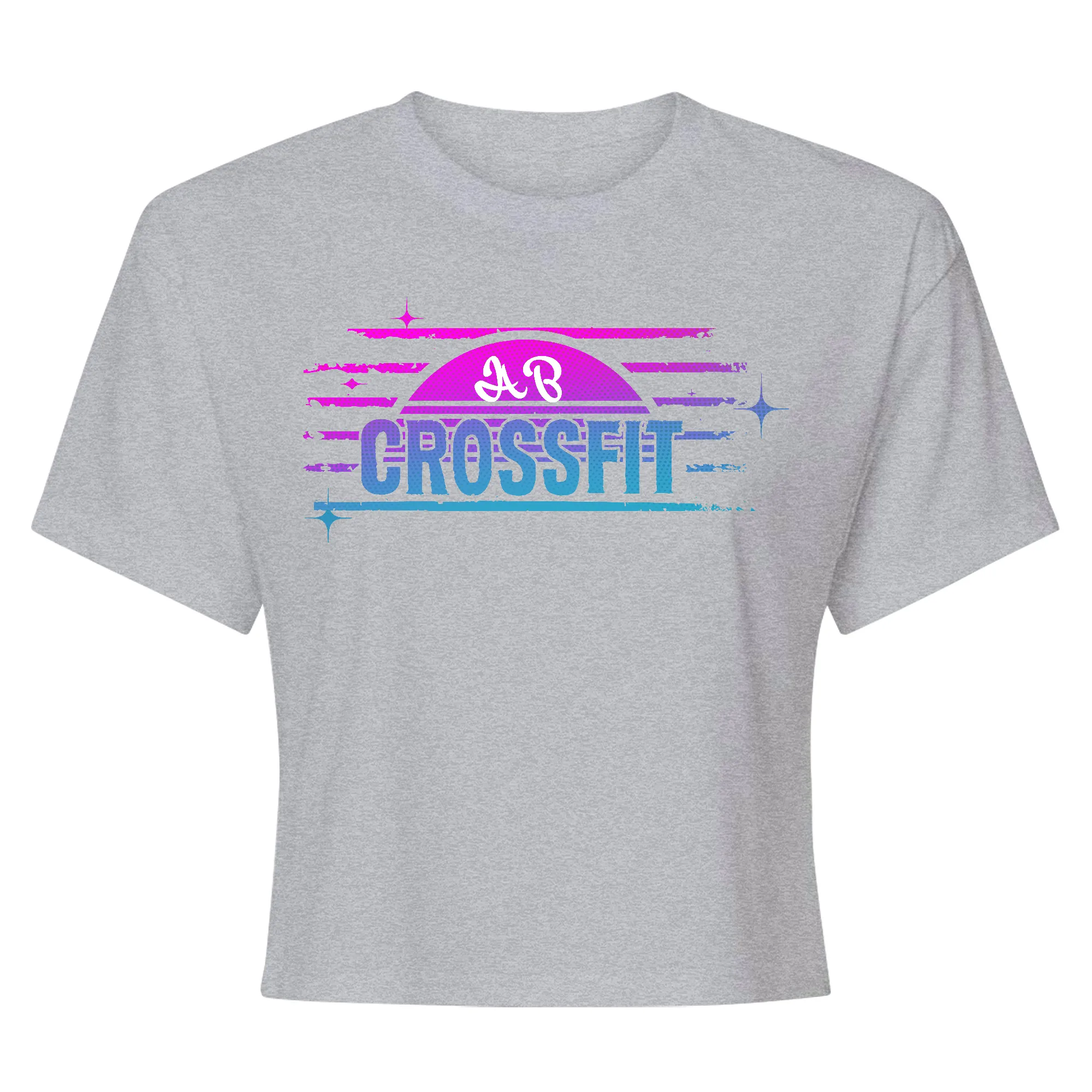 AB CrossFit Stardust Womens - Crop Top T-Shirt