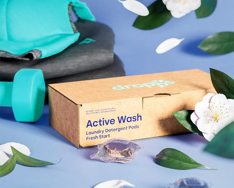 Active Wash Laundry Detergent Pods, Fresh Start