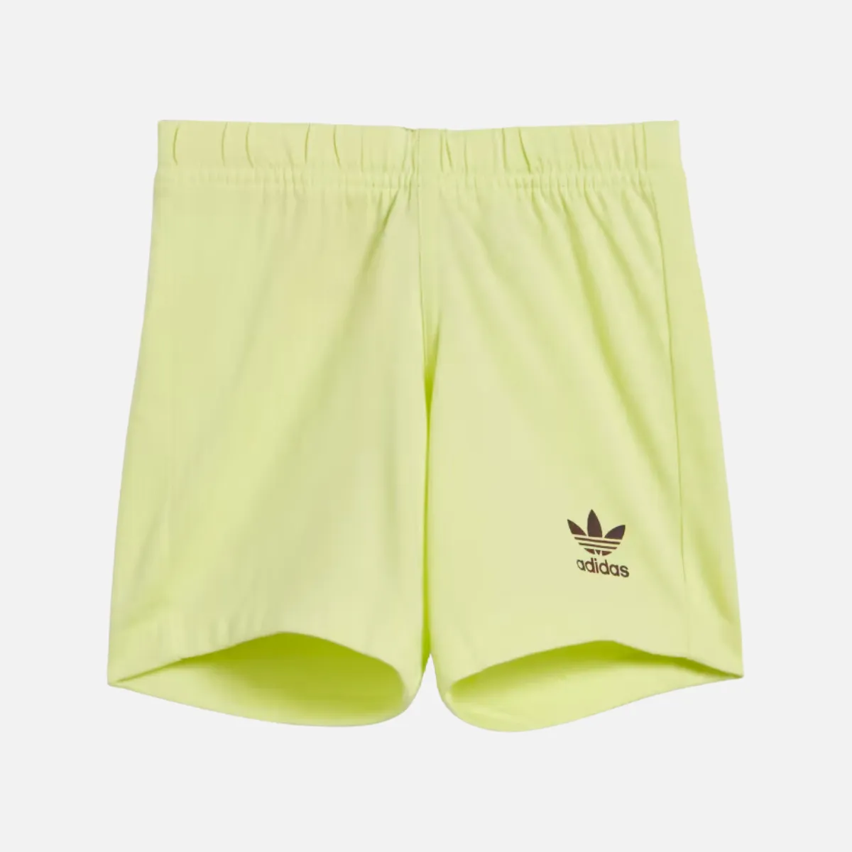 Adidas Shorts And T-shirt Kids Se-Pulse Yellow/Maroon