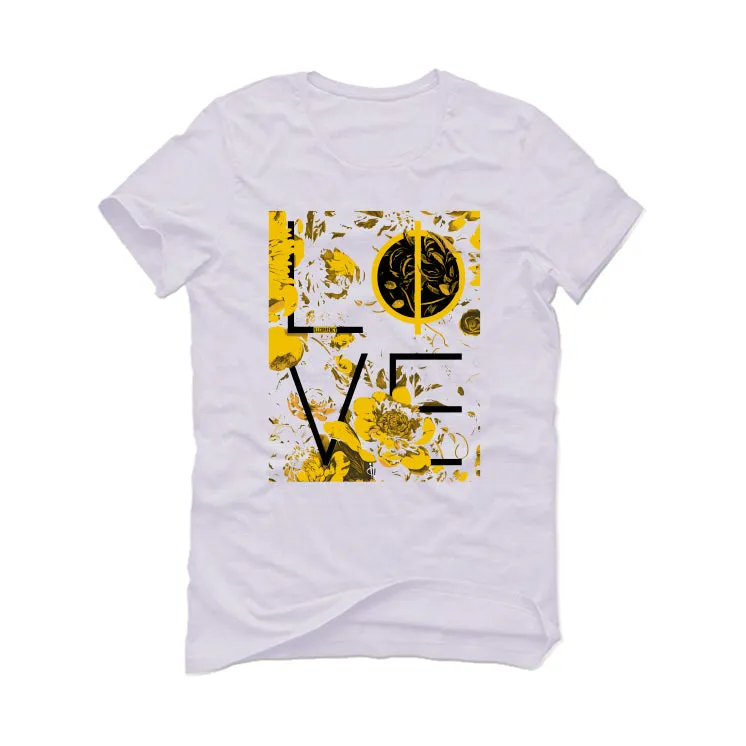 Air Jordan 6 Yellow Ochre | illcurrency White T-Shirt (LOVE)