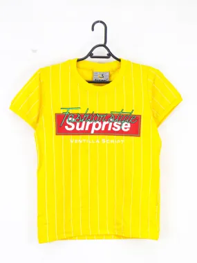 AJ Boys T-Shirt 2.5 Yrs - 8 Yrs FS Yellow