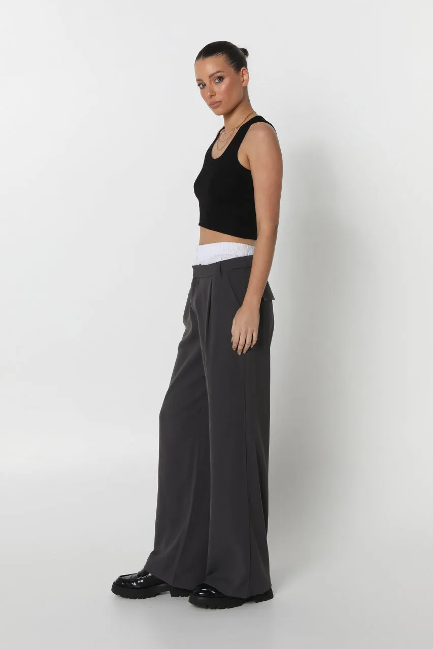 Amy Pants | Charcoal