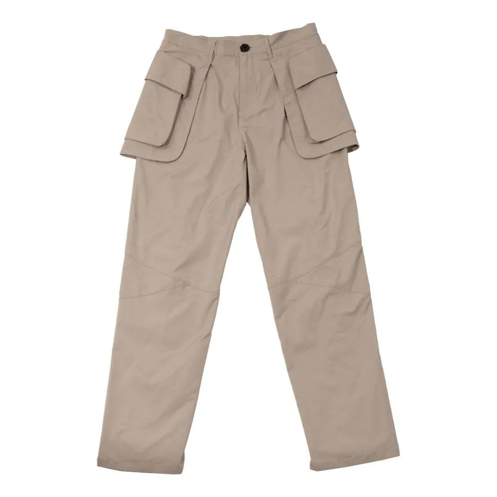 ARCHIVAL REINVENT TEFLONR ARCHIVAL ZIPPER PANTS-BEIGE