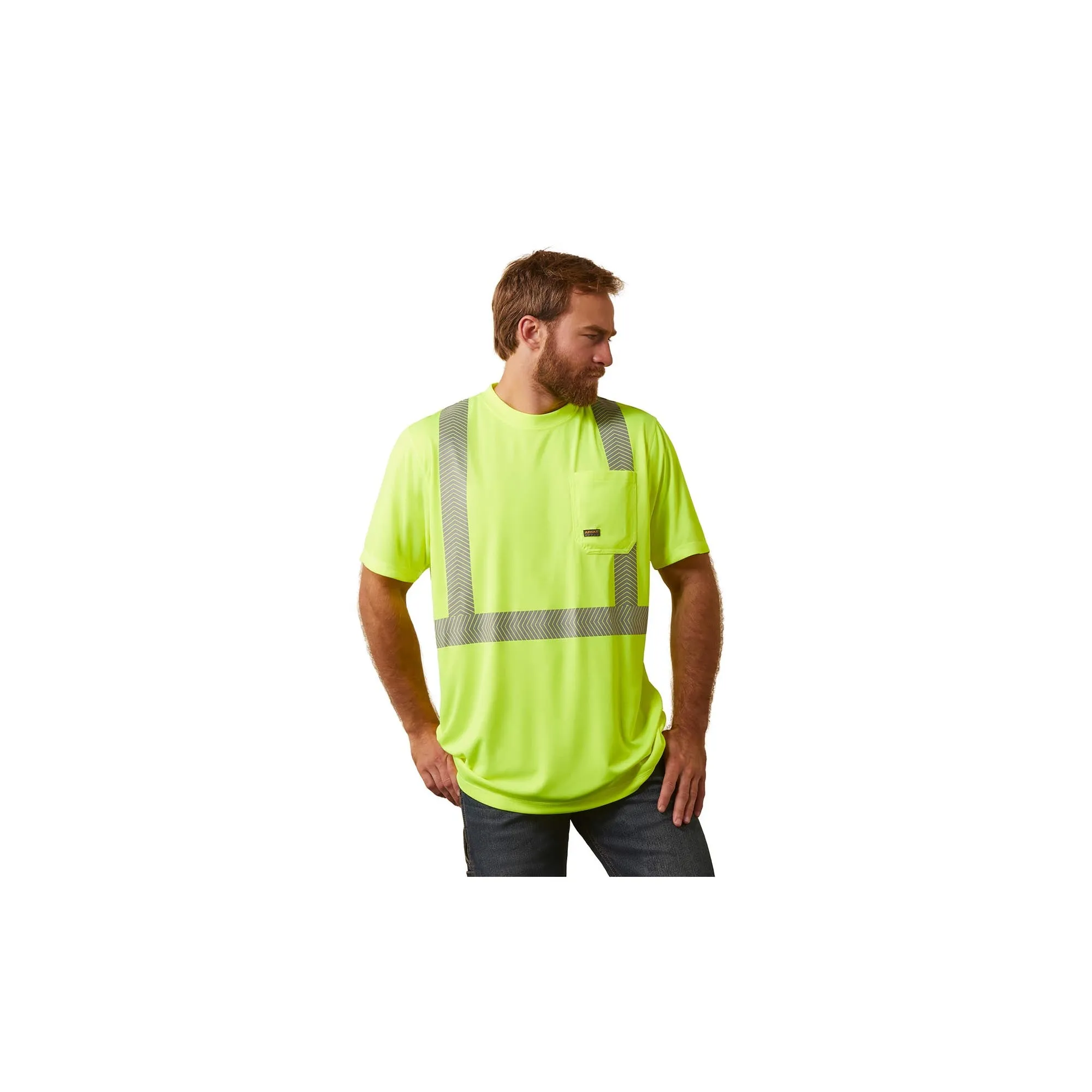 Ariat Hi-Vis ANSI T-Shirt Short Sleeve Hi Vis Yellow