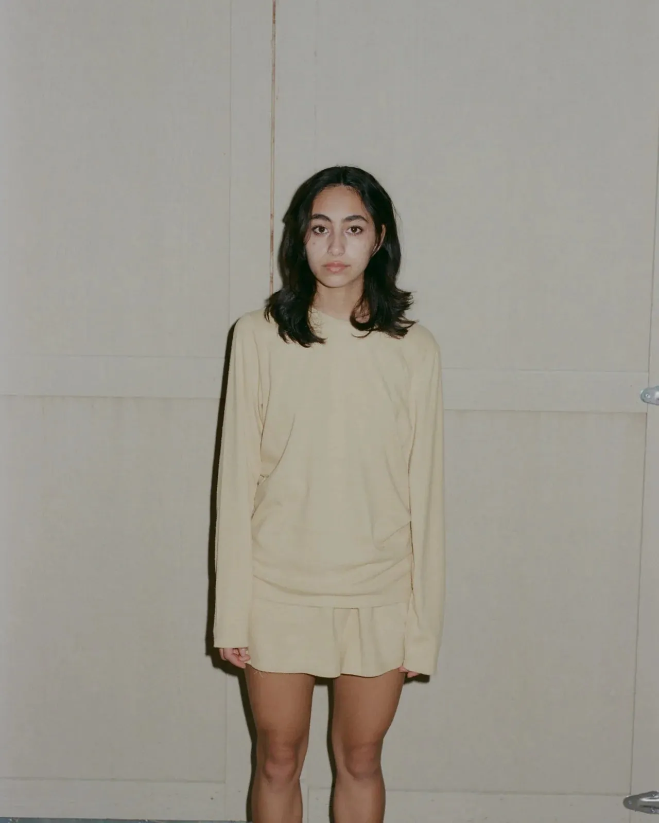 BASERANGE | DOMOND SHORTS | OAK YELLOW SILK