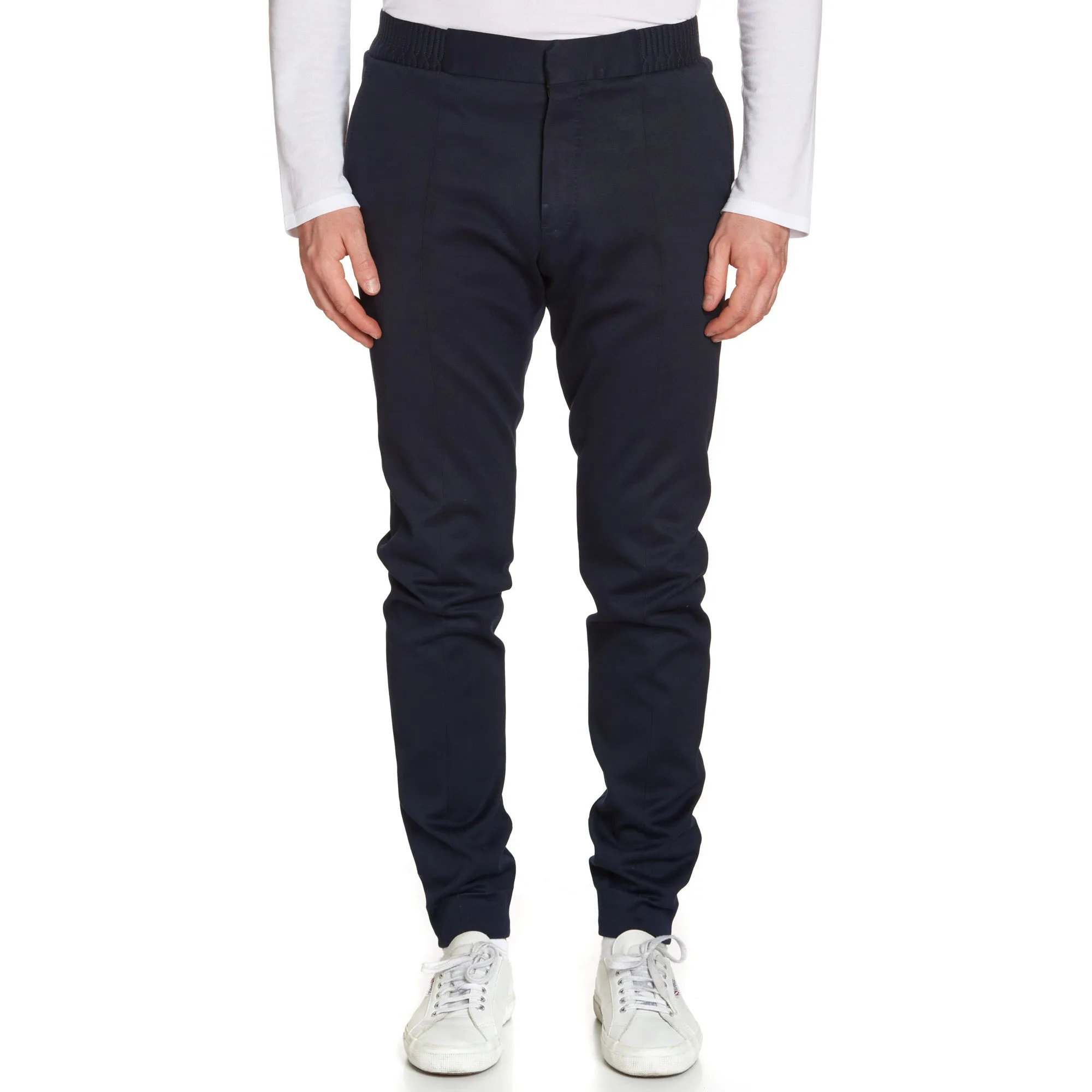 BERLUTI Paris Navy Blue Cotton Jogging Pants EU 52 US 36