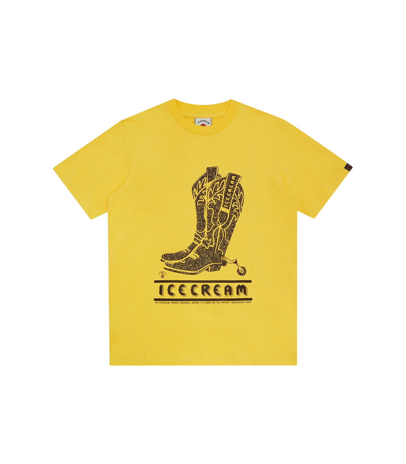 BOOTS T-SHIRT - YELLOW