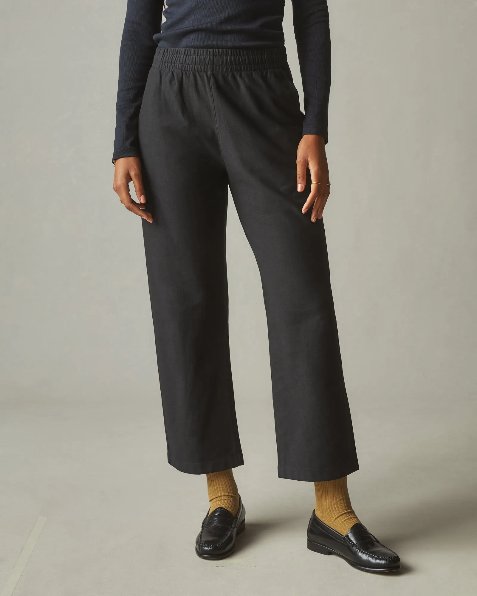 Brushed Twill Pant - Meteorite