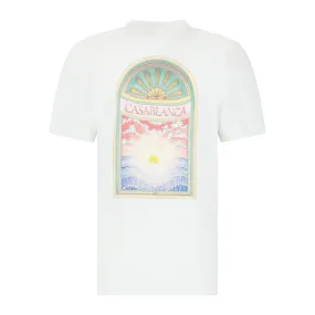 CASABLANCA 'NOUVEAUX REVES' T-SHIRT WHITE