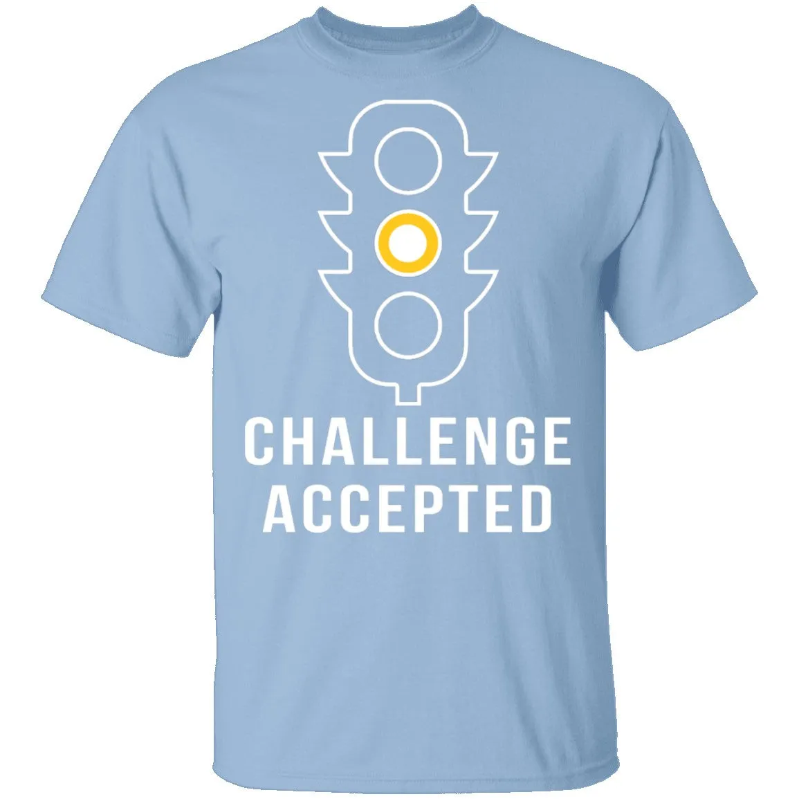 Challenge Accepted Yellow Light T-Shirt