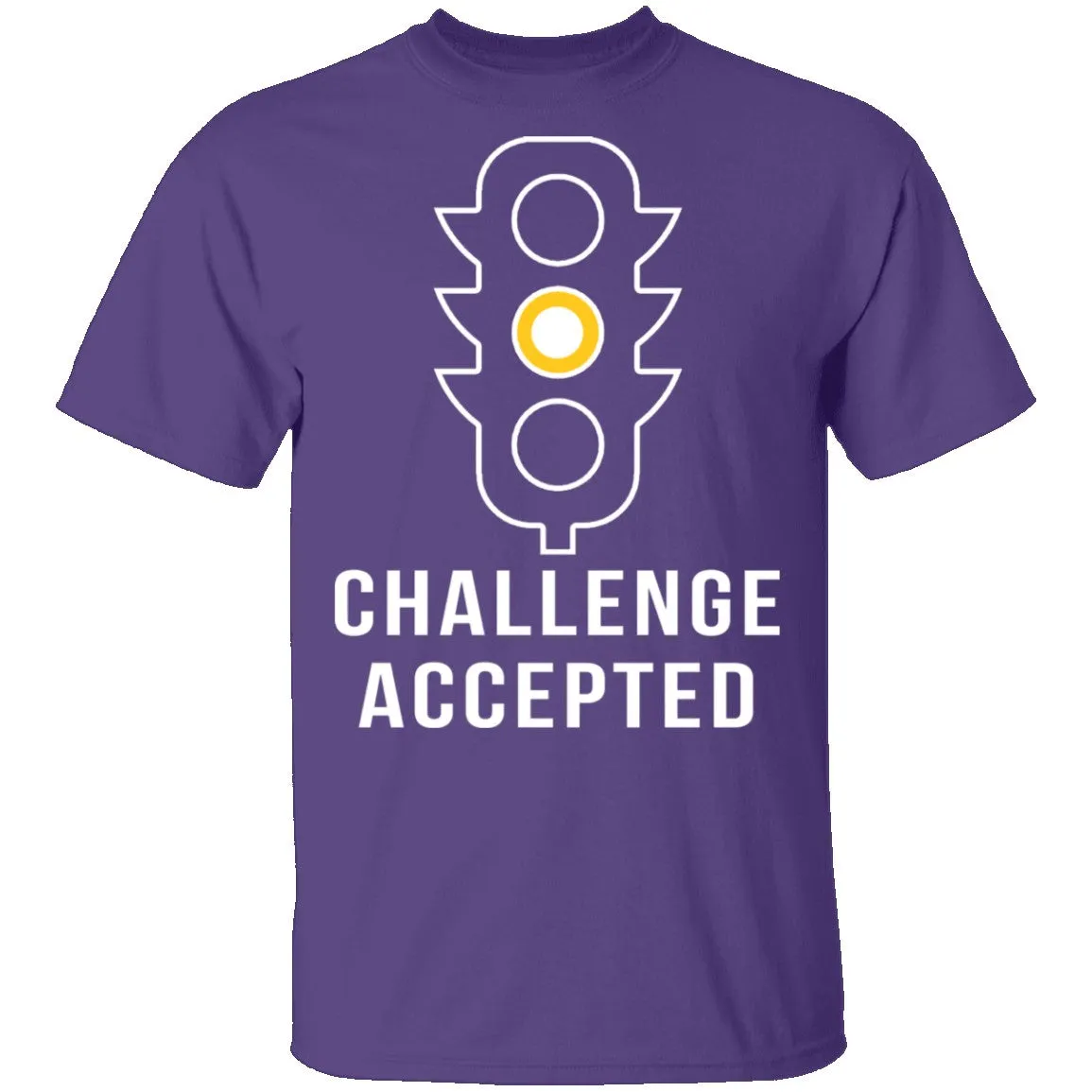 Challenge Accepted Yellow Light T-Shirt