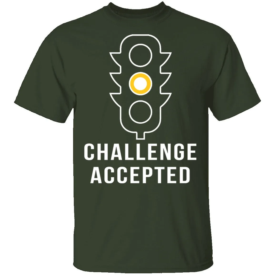 Challenge Accepted Yellow Light T-Shirt