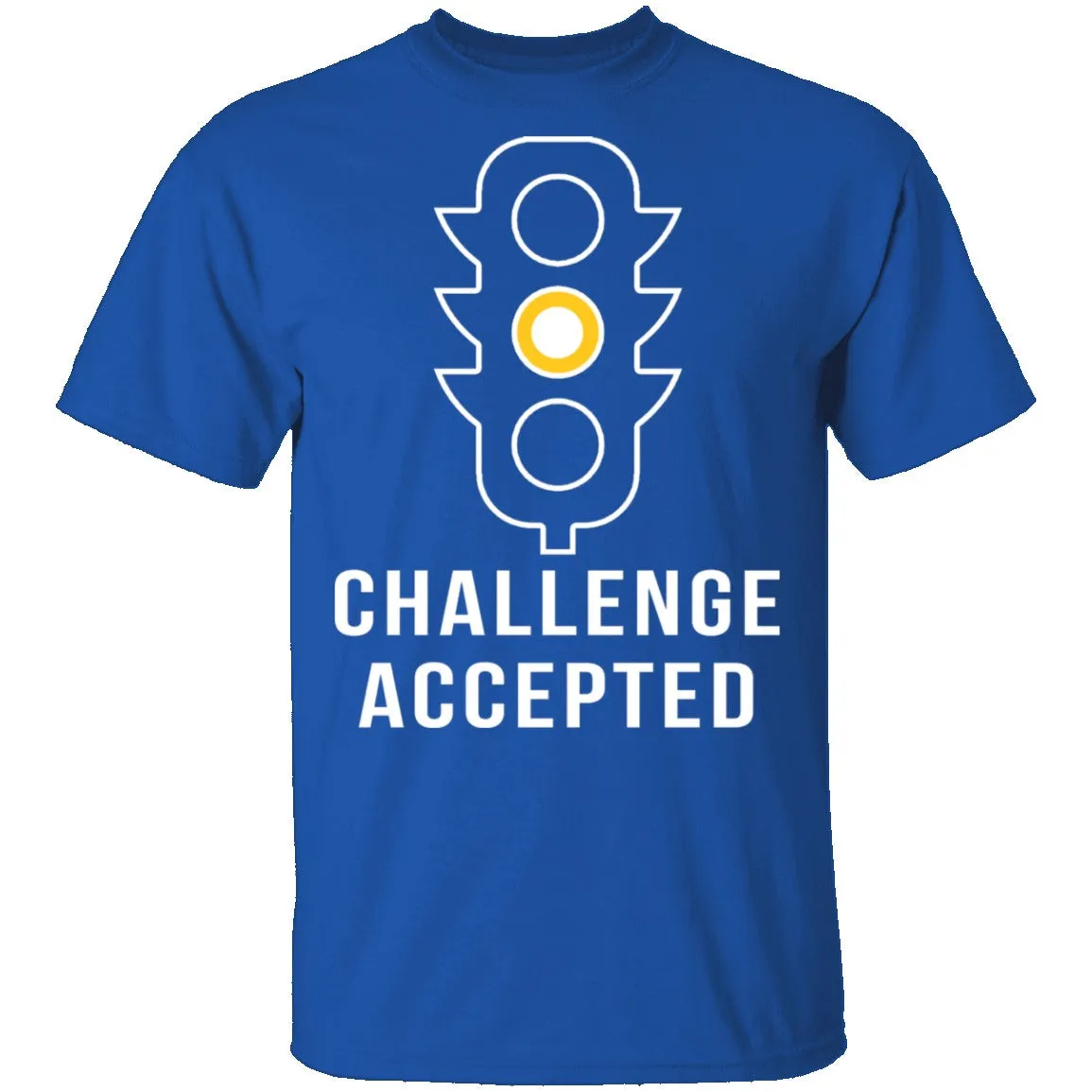 Challenge Accepted Yellow Light T-Shirt