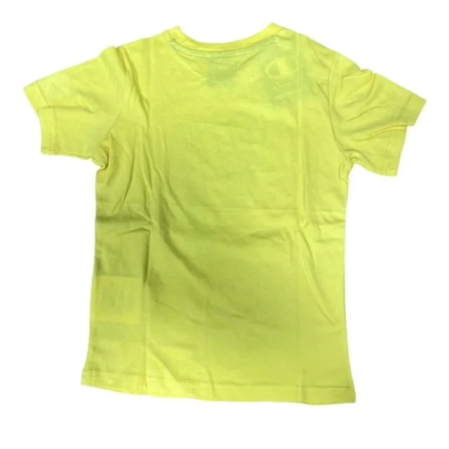 Champion Boys' set Short sleeve T-shirt and shorts 306050 YS099 MZE yellow black