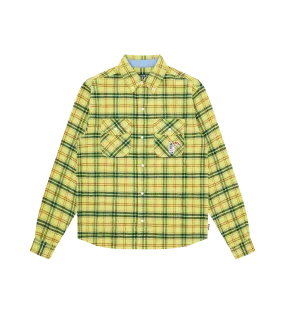 CHECK SHIRT - YELLOW