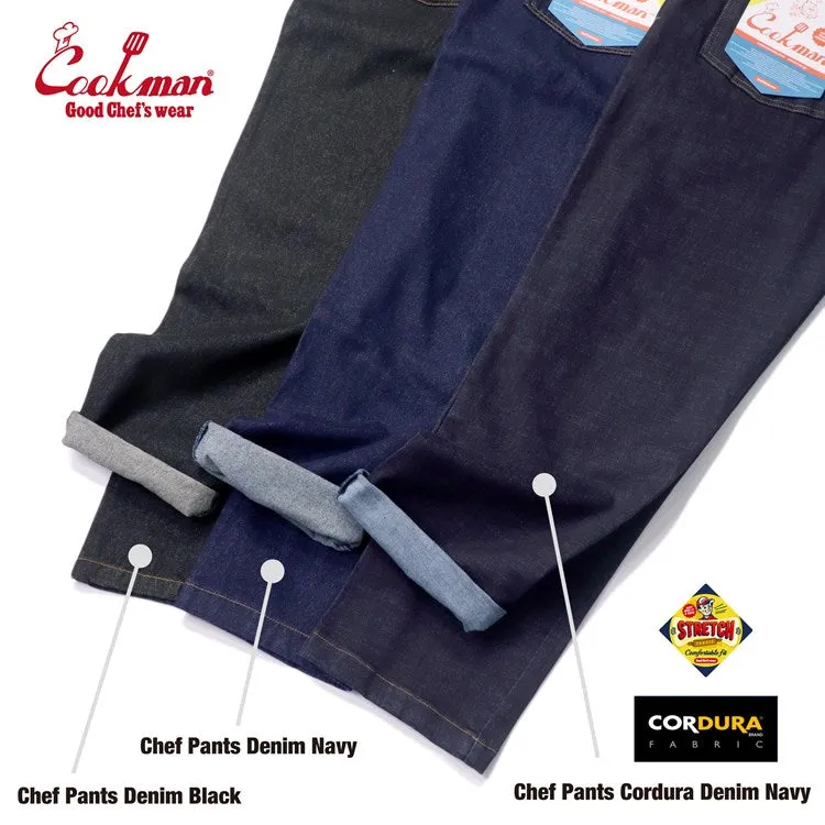 Cookman Chef Pants - Cordura Denim : Navy