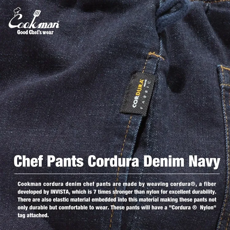 Cookman Chef Pants - Cordura Denim : Navy