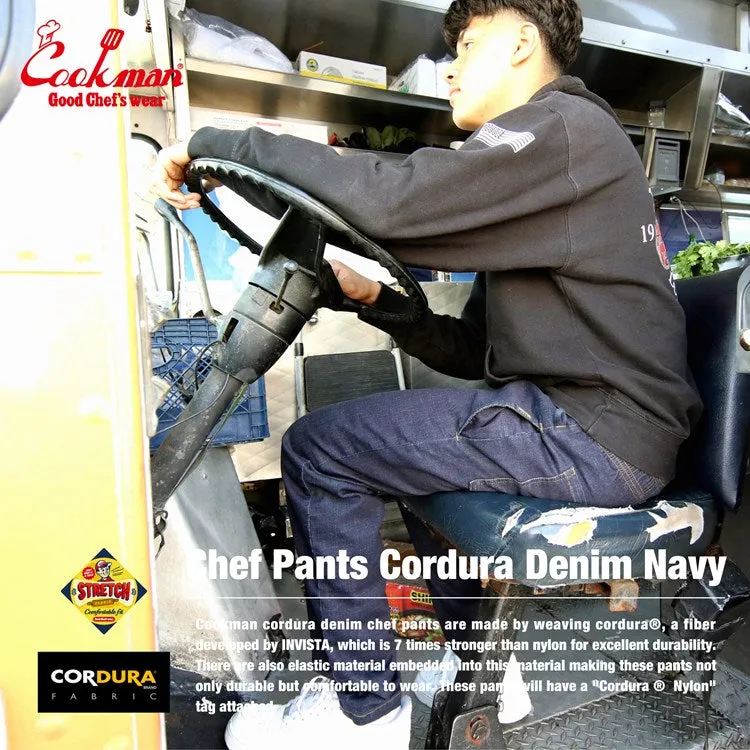 Cookman Chef Pants - Cordura Denim : Navy