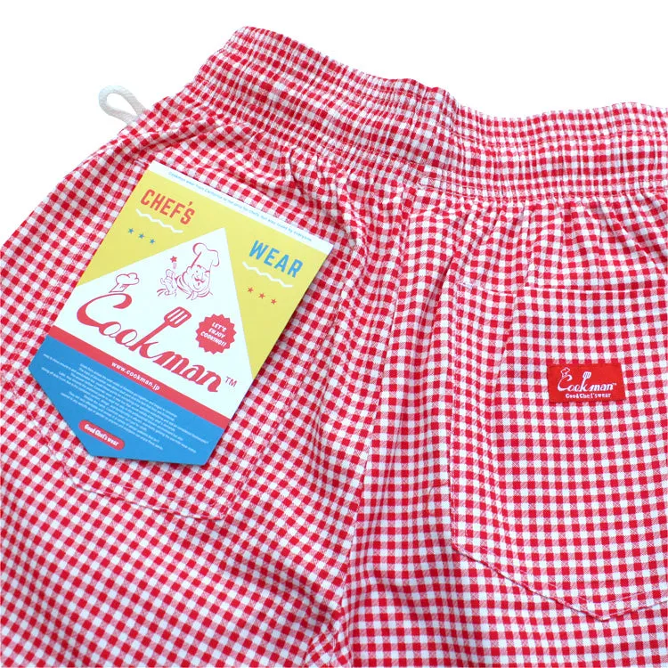 Cookman Chef Pants - Gingham Red