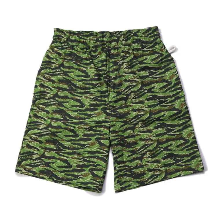 Cookman Chef Short Pants - Ripstop : Tiger Camo Green