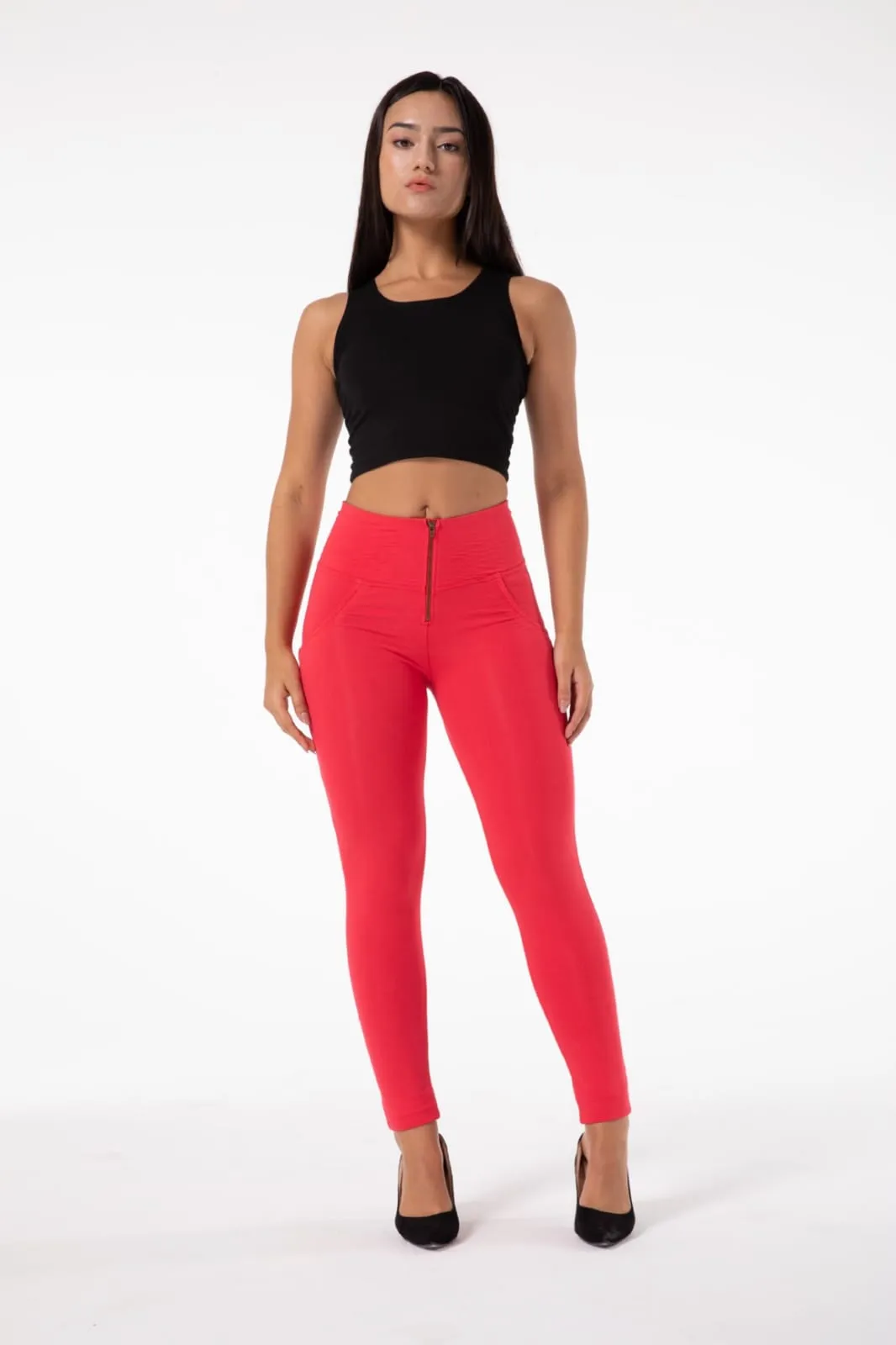 Coral Highrise pants