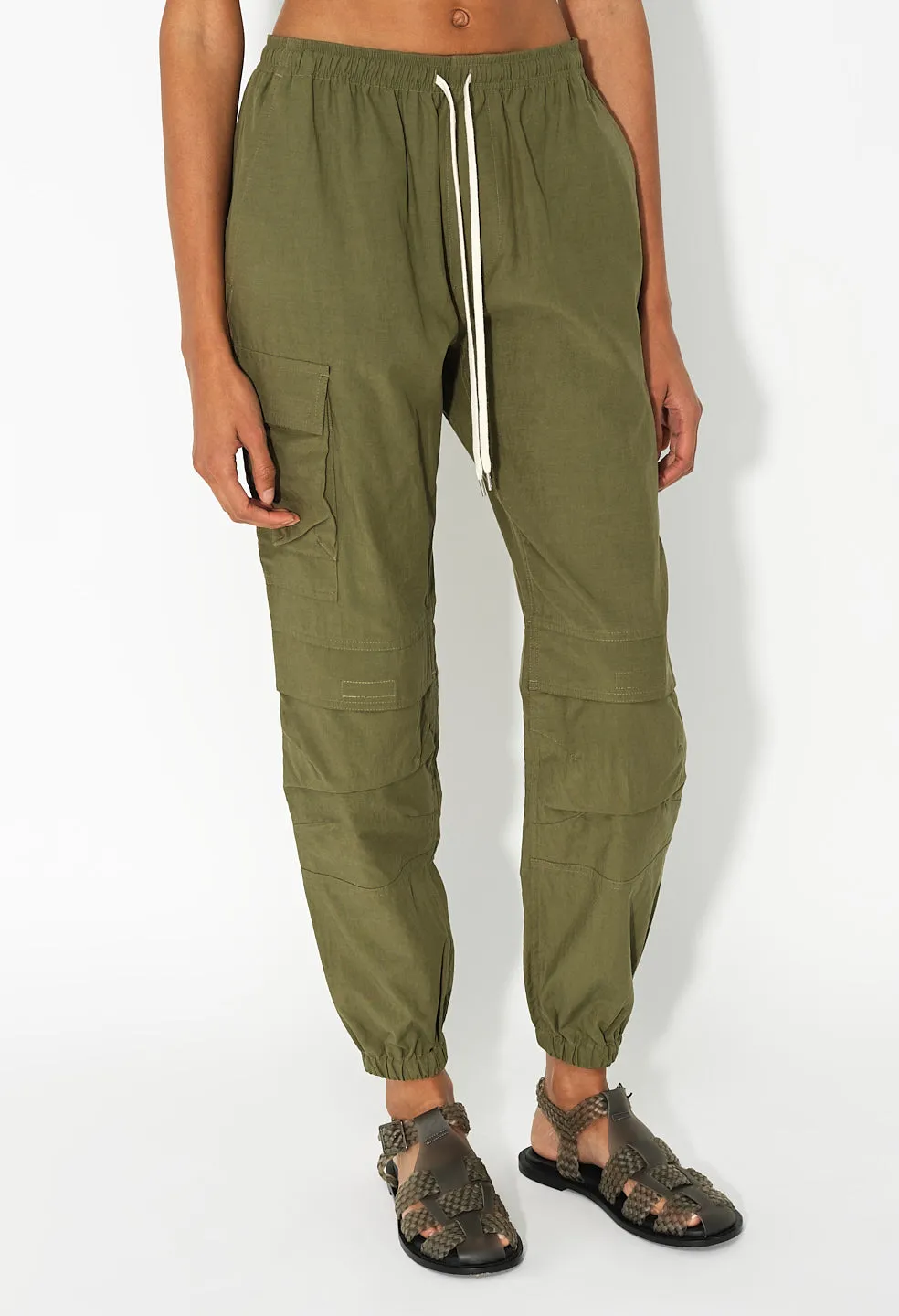 Cotton Himalayan Pant / Olive