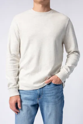 Crewneck Shirt in Oatmeal Heather