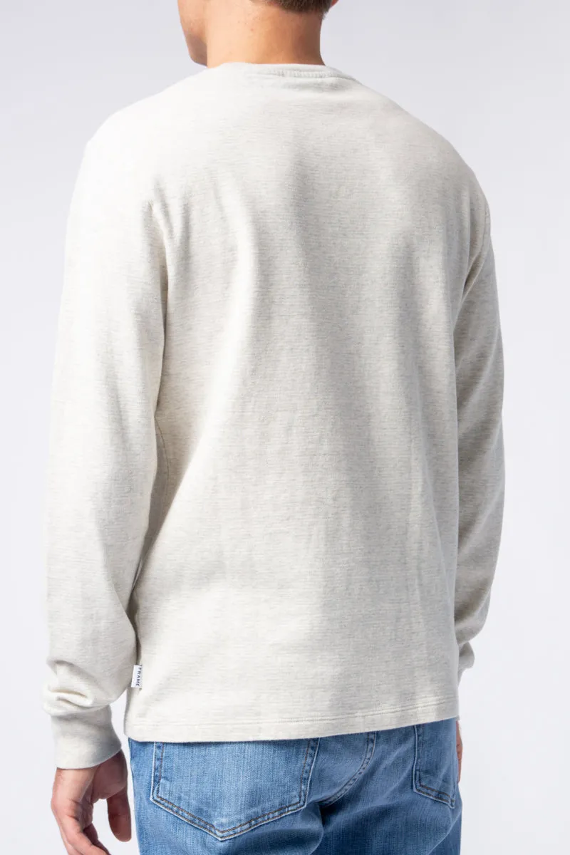 Crewneck Shirt in Oatmeal Heather