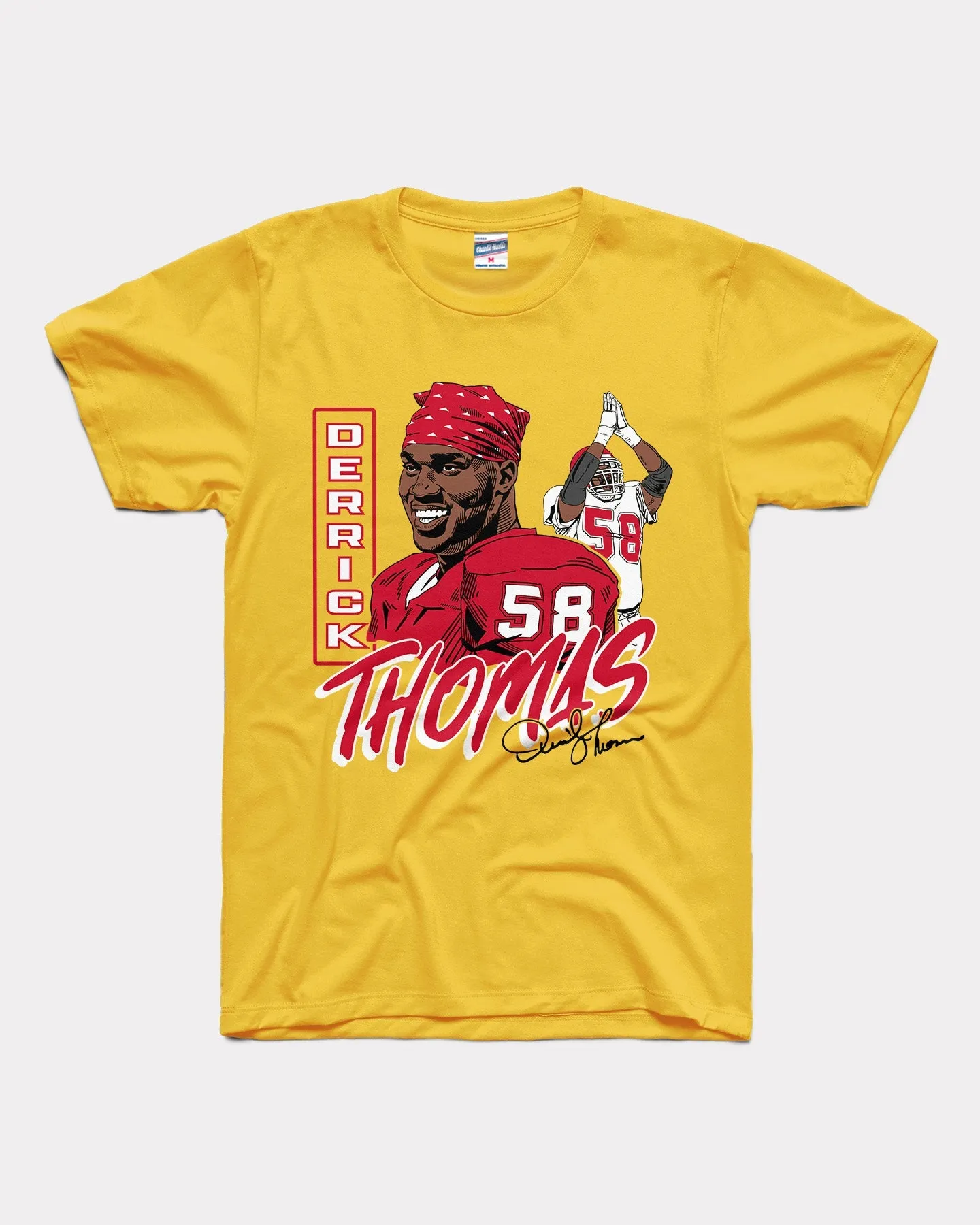 Derrick Thomas Legend Yellow T-Shirt