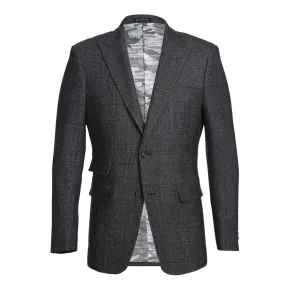 ENGLISH LAUNDRY Wool Charcoal Checked Peak Suit 52-50-410