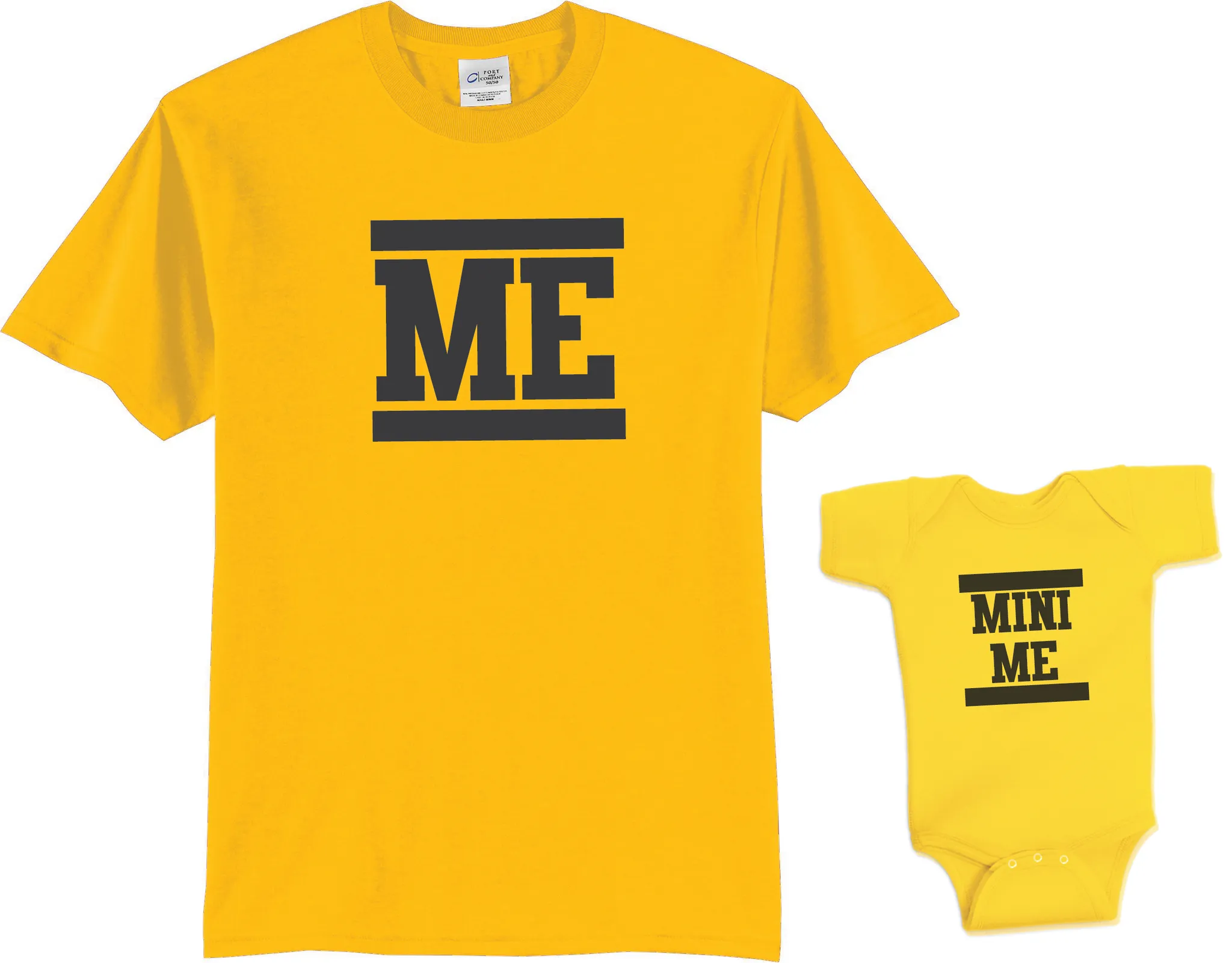 Family - Me & Mini Me T-Shirt II - Yellow