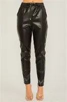 Faux Leather Pants