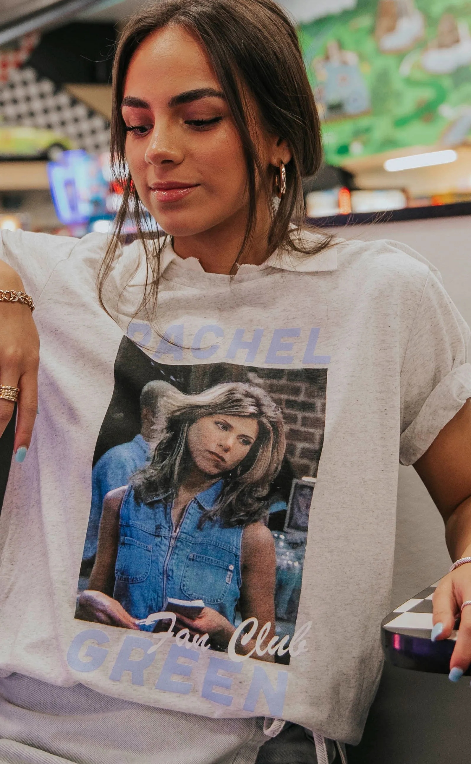 friday   saturday: rachel green fan club t shirt