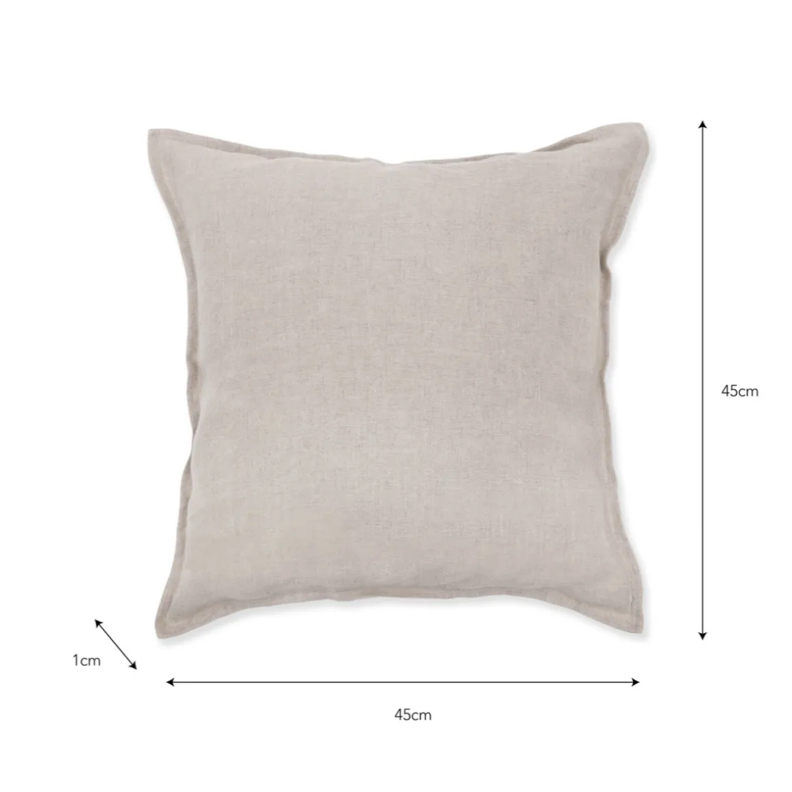 Garden Trading Eshott Natural Linen Cushion