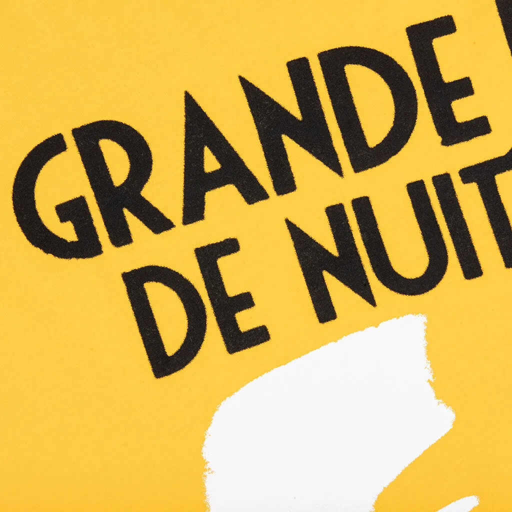 Grand Fete de Nuit Oversized T-Shirt - Yellow