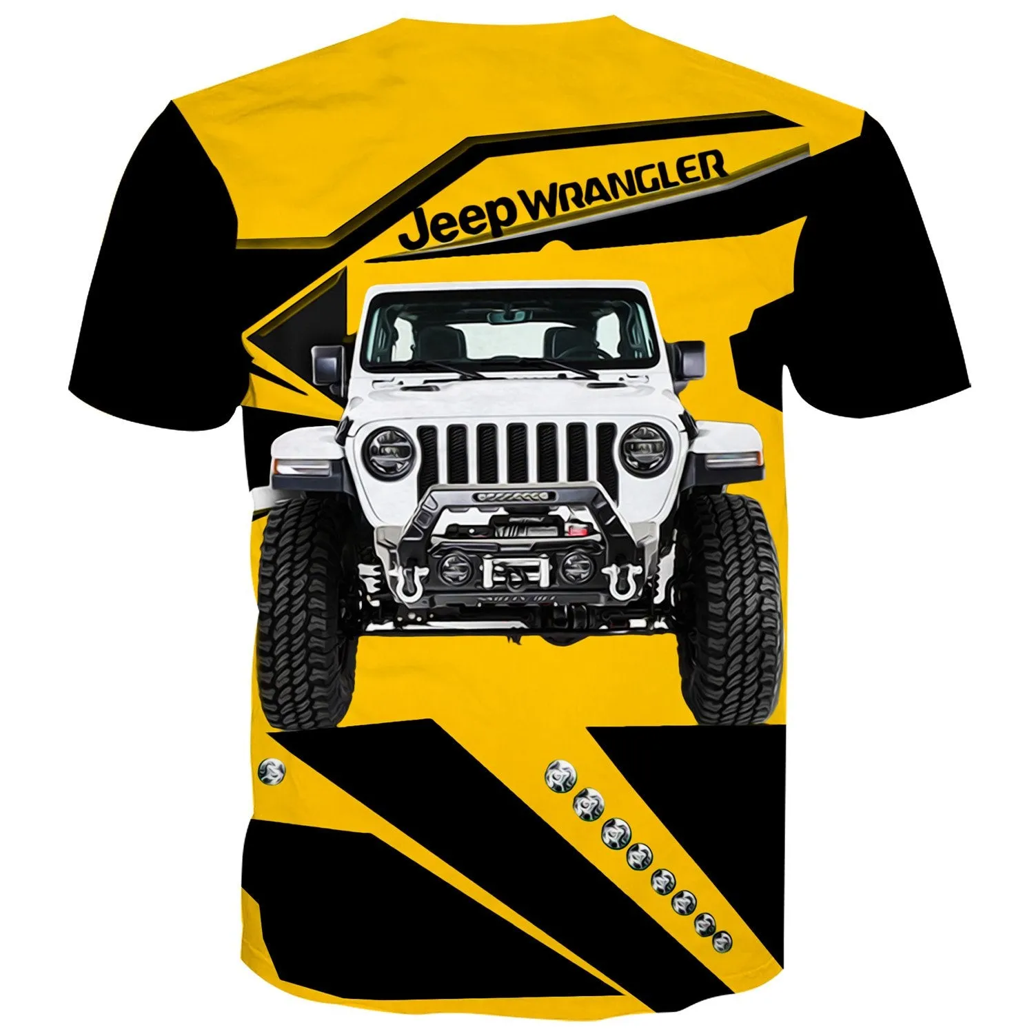 Jeep Wrangler Yellow - T-Shirt