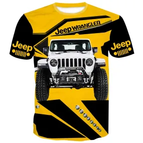 Jeep Wrangler Yellow - T-Shirt