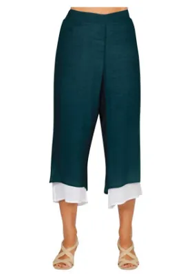 Jillian Breeze Layered Pant (Black or Navy)