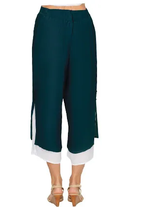 Jillian Breeze Layered Pant (Black or Navy)