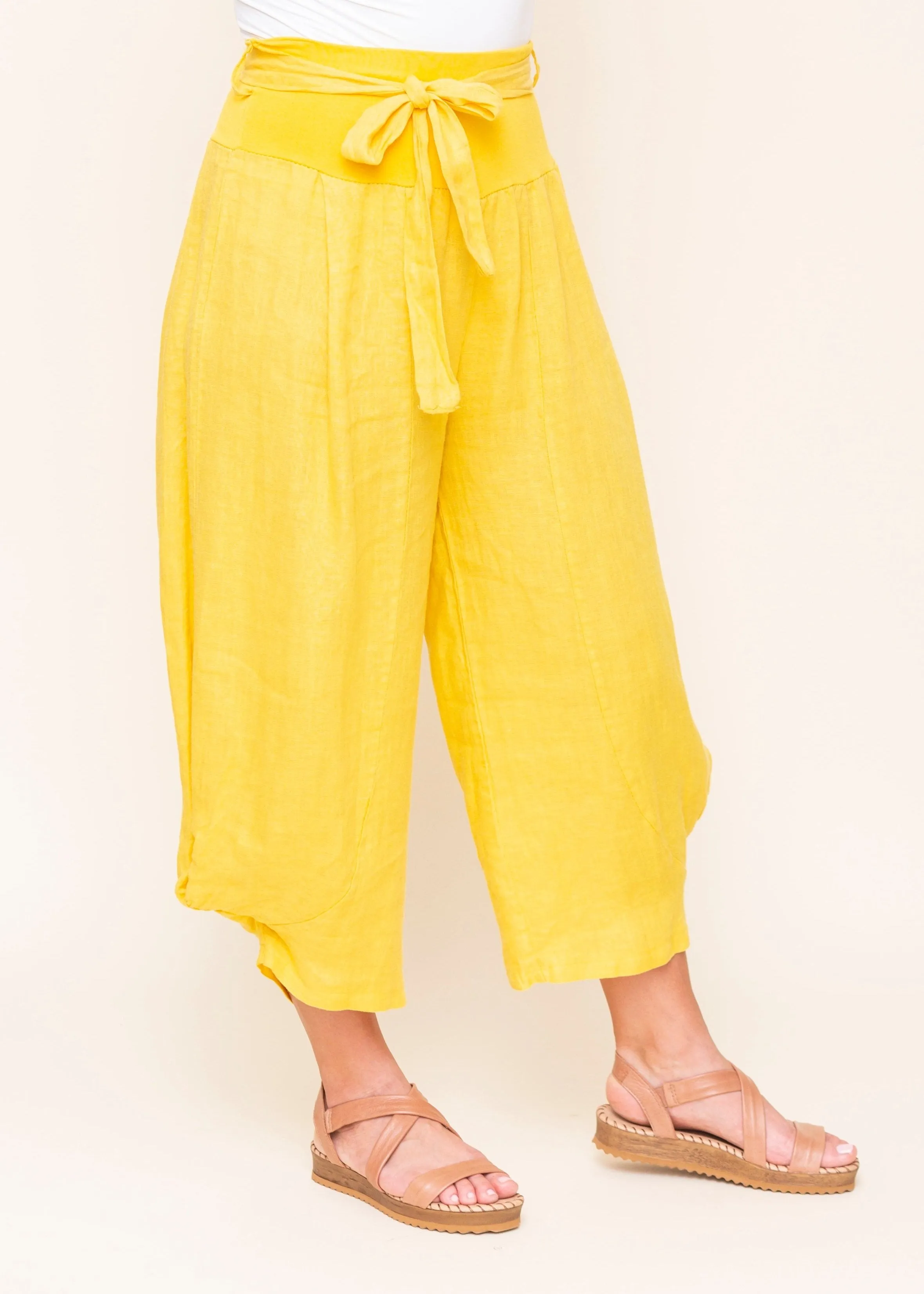 Knot Linen Pants