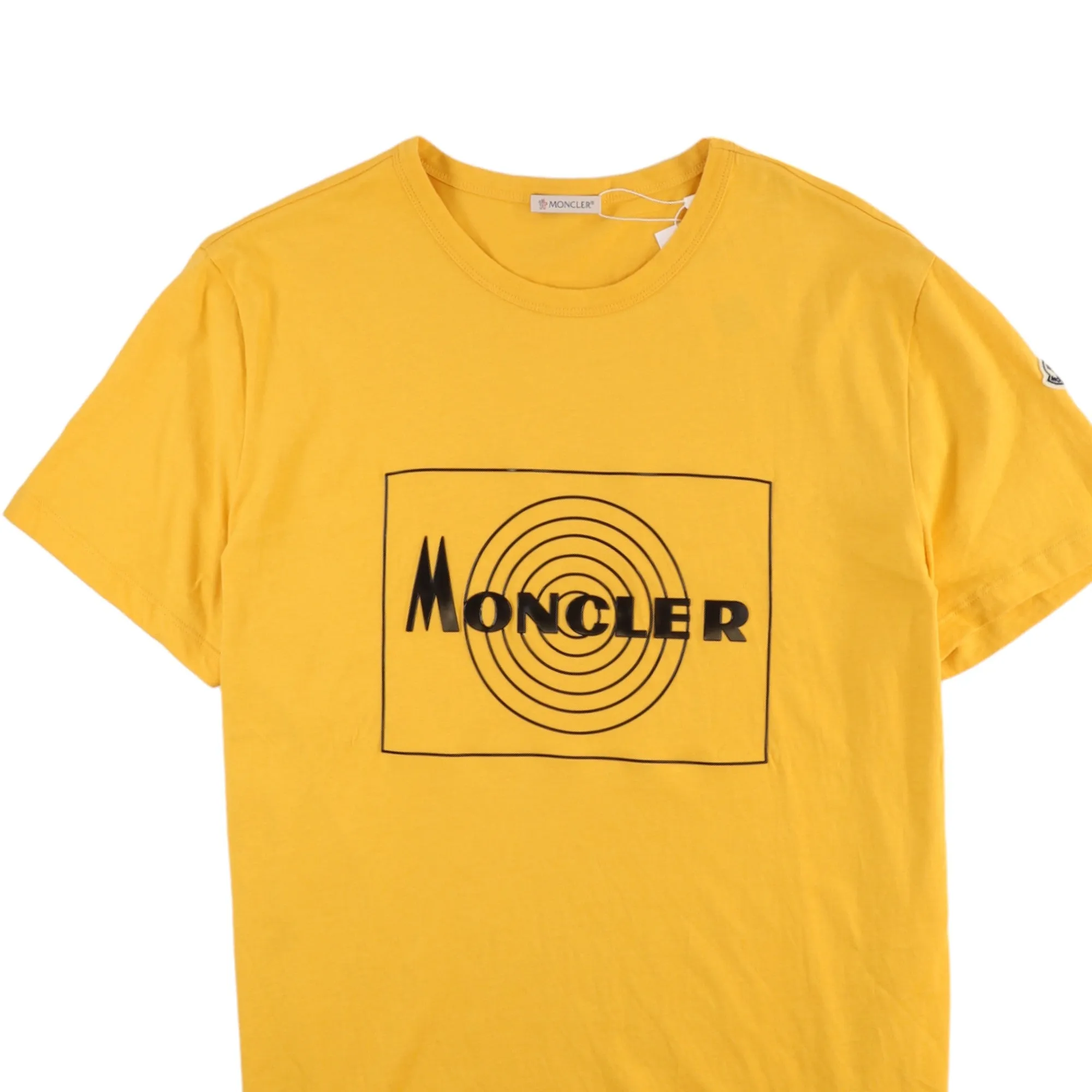 Men's Logo T-Shirt Yellow Size XXL