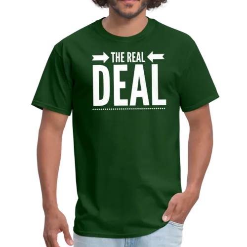 Mens T-Shirts, The Real Deal Graphic Style Shirt