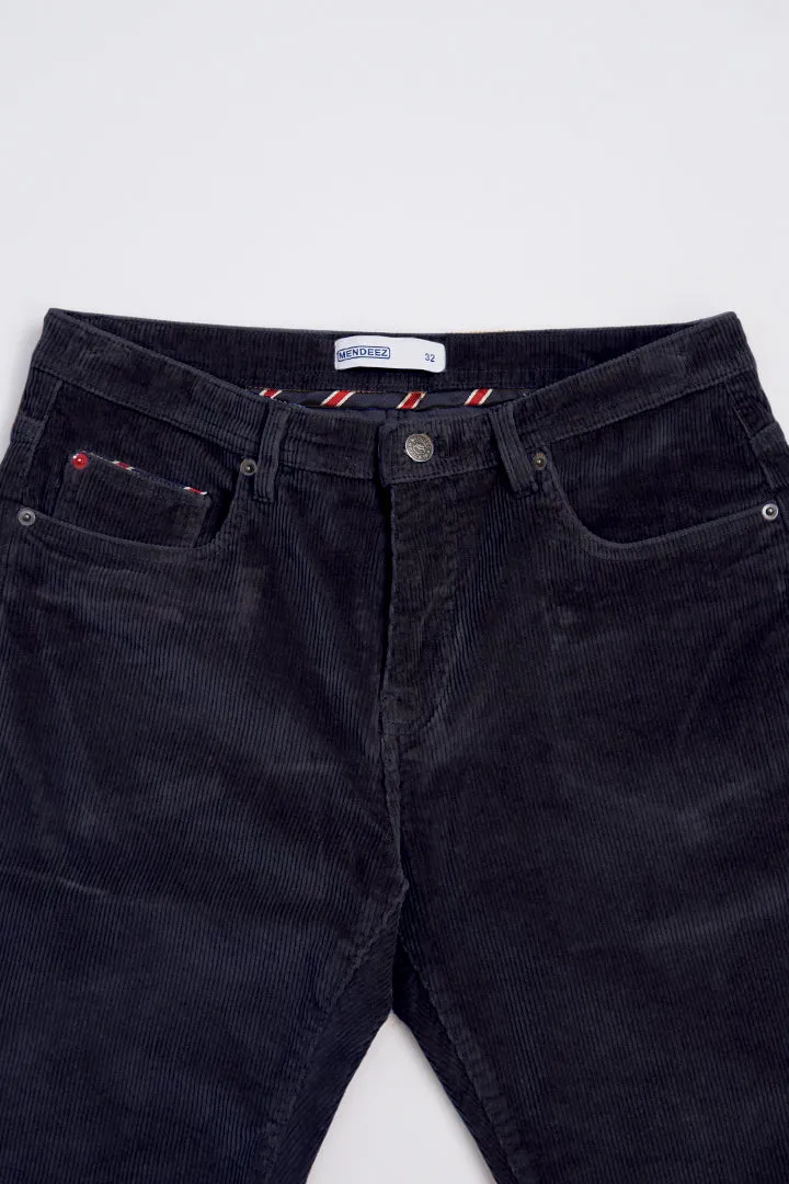 Midnight Navy Corduroy Pants