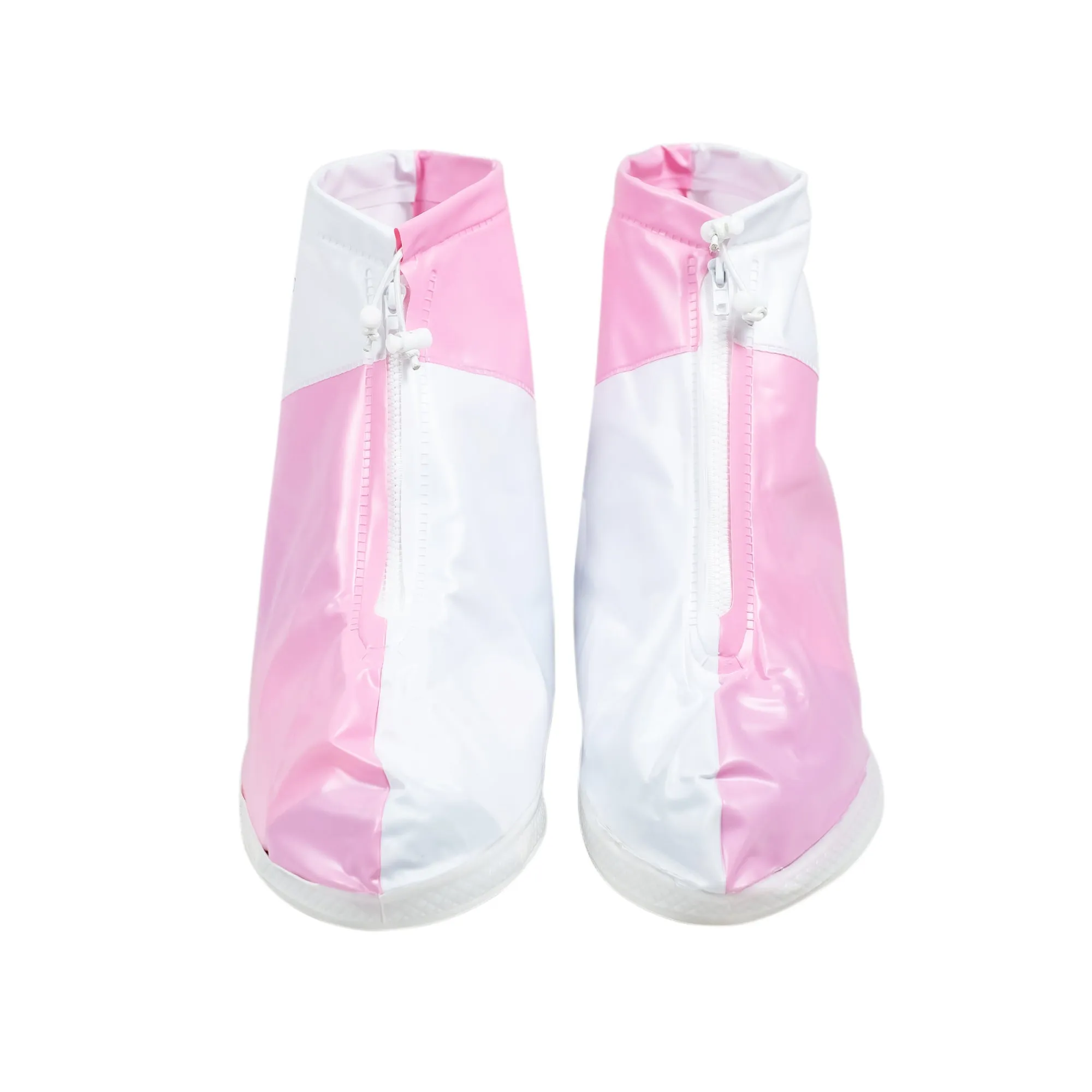 MudSavers Pink/White Shoe Covers