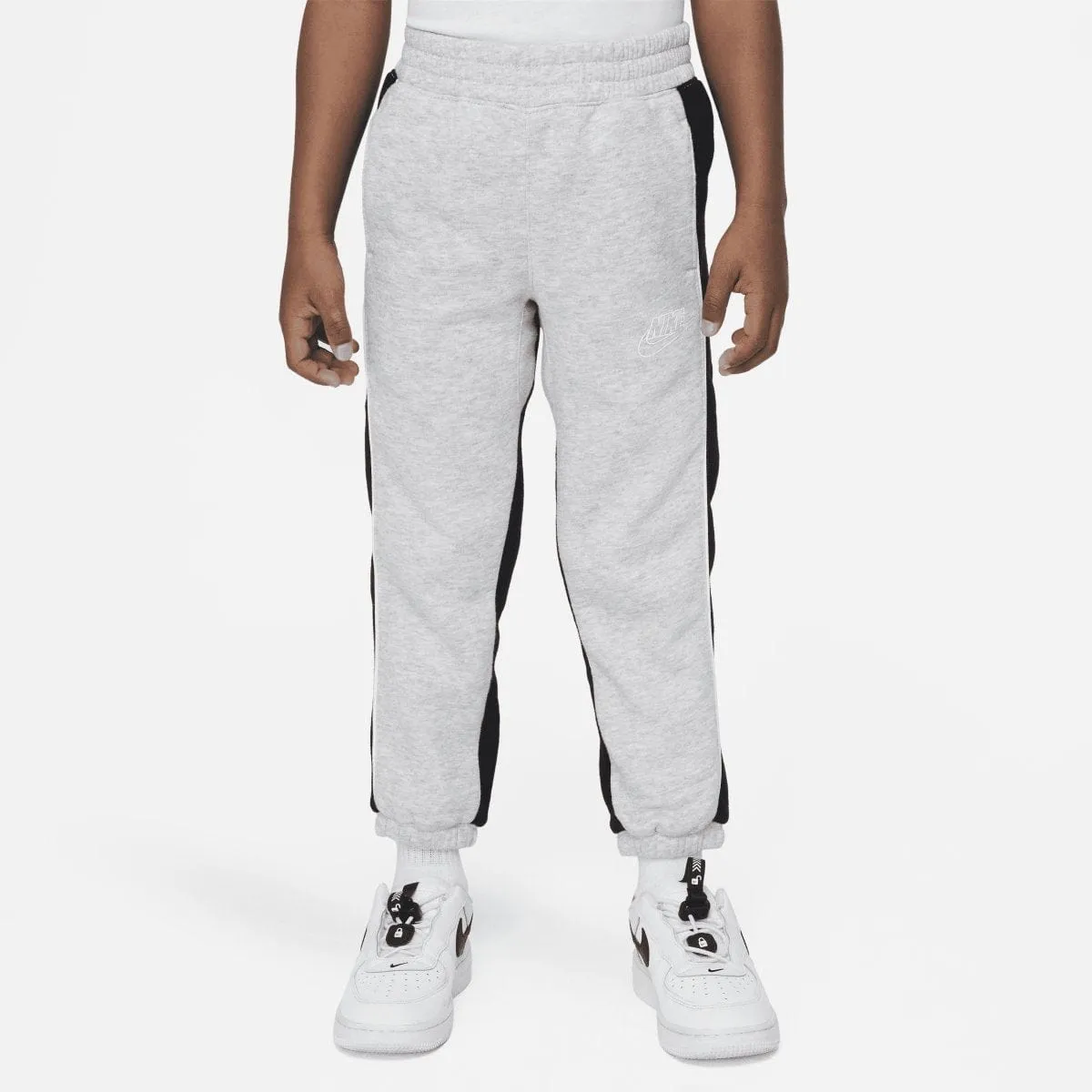 NIKE JUNIOR AMPLIFY GREY JOGGER TRACKPANTS