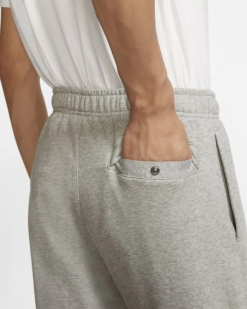 Nike Men's Jogger Pants with cuff at the bottom Sportswear Club BV2679-063 dark gray heather-matte silver-white