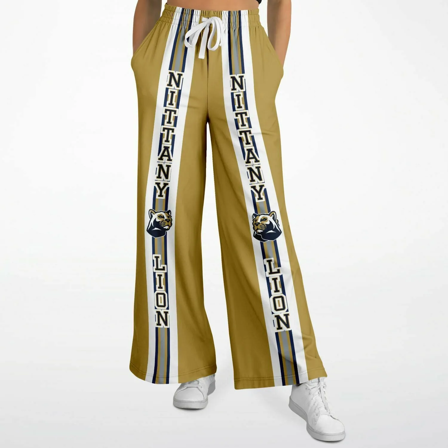 Nittany Gold Fleece Stretchy Phat Bellbottoms