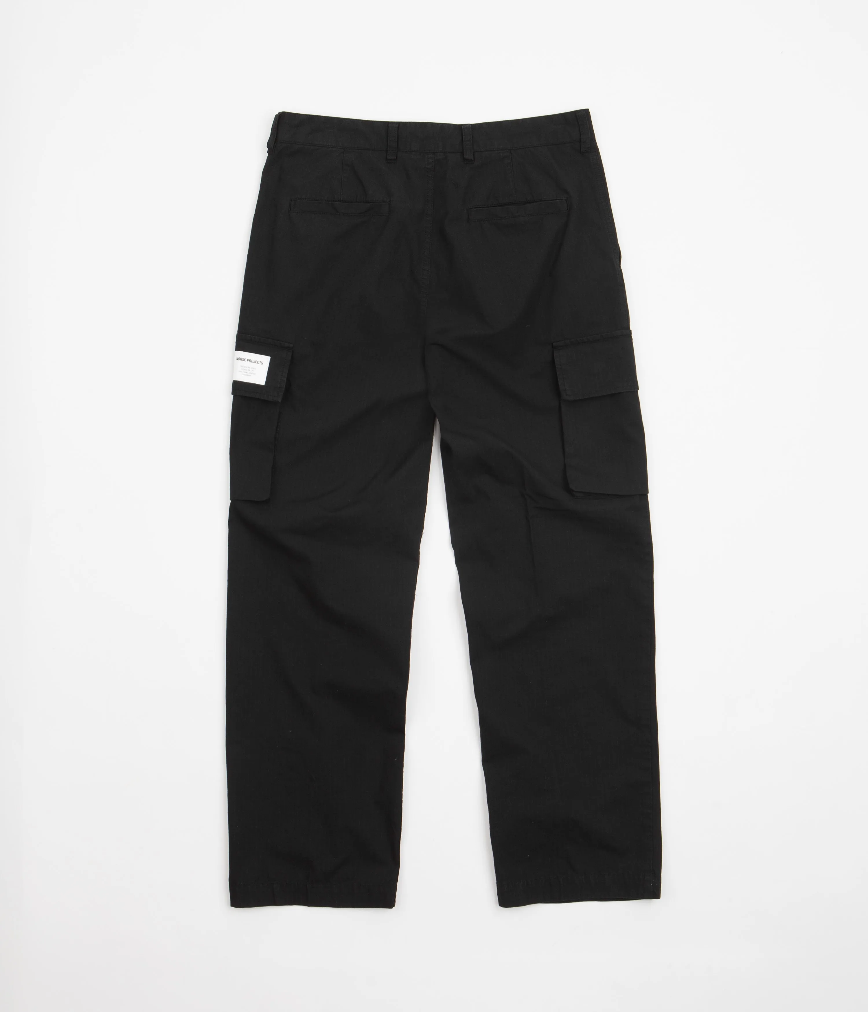 Norse Projects Lukas Ripstop Tab Series Pants - Black