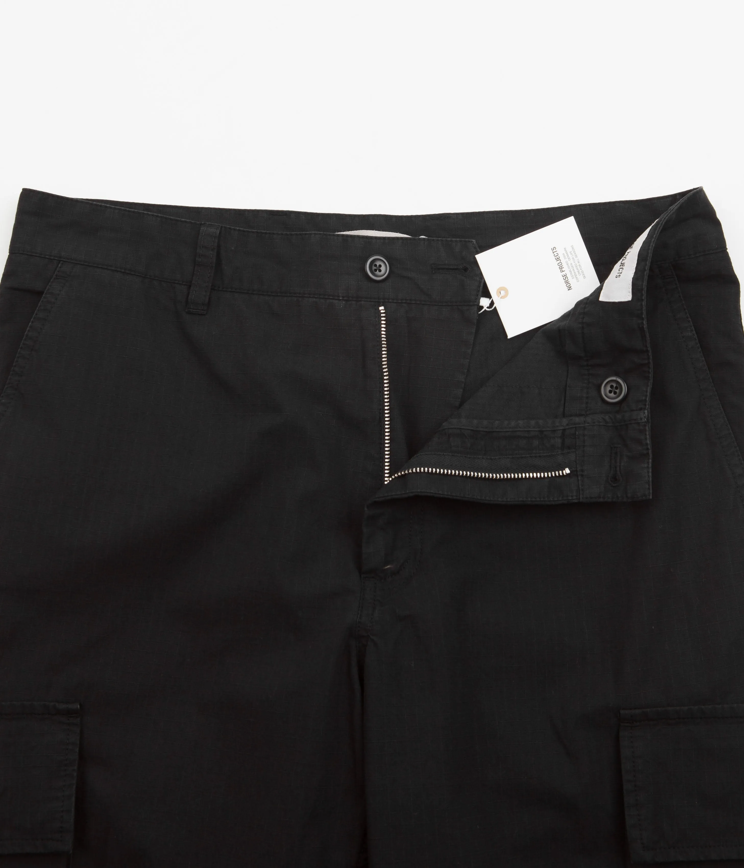 Norse Projects Lukas Ripstop Tab Series Pants - Black