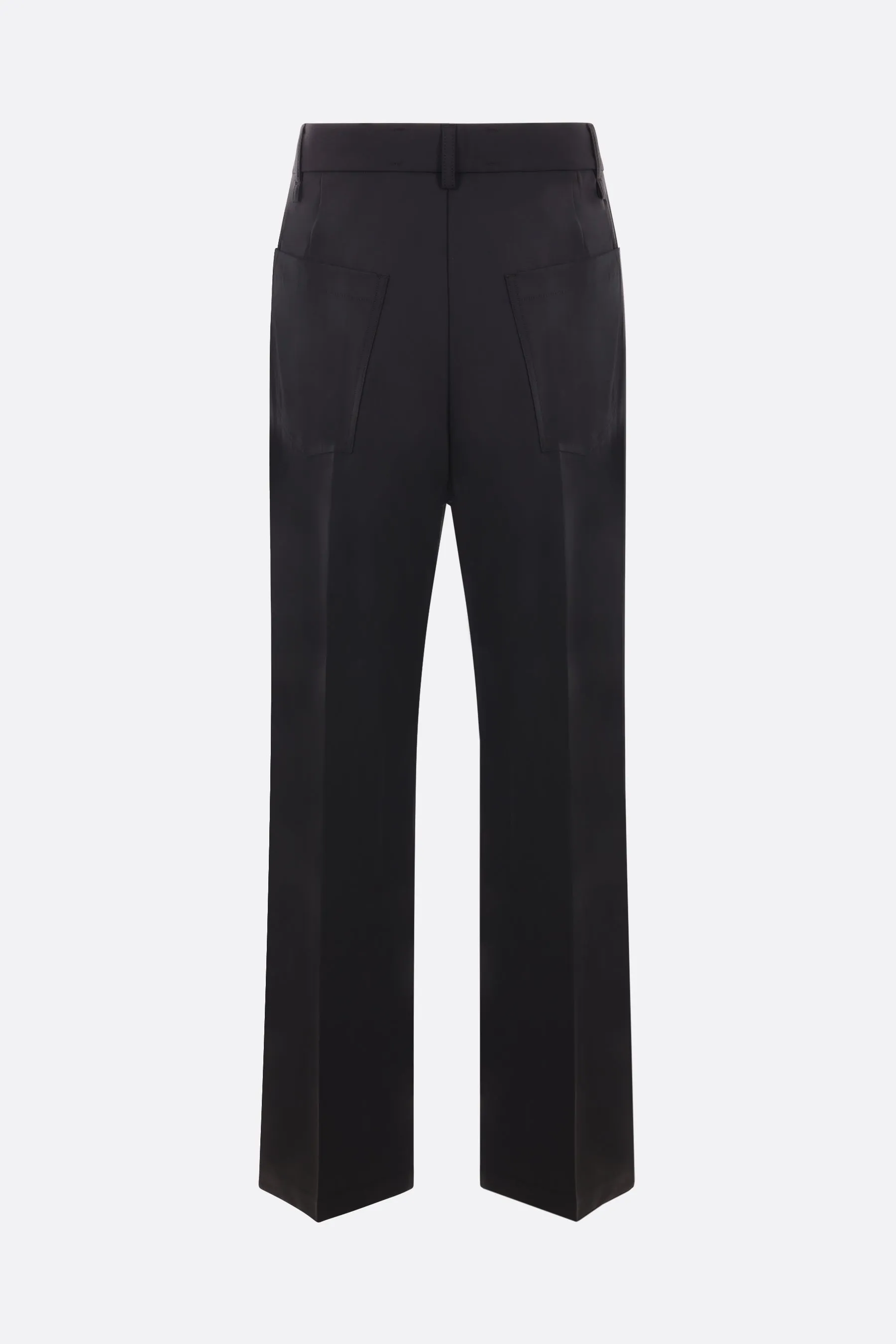 poly tech loose-fit pants